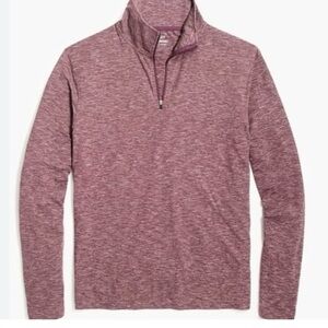 J.Crew Men's Medium Maroon Active Performance Fitness Athleisure Pullover​​​​